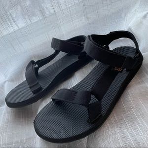 Black original Teva sandal